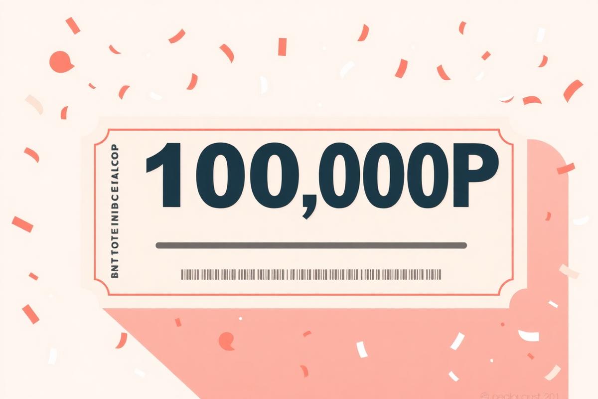티플 100000P 쿠폰 이미지